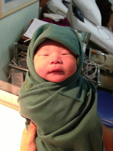 Baby Aaron born June 21st, 2.9KG, 47CM